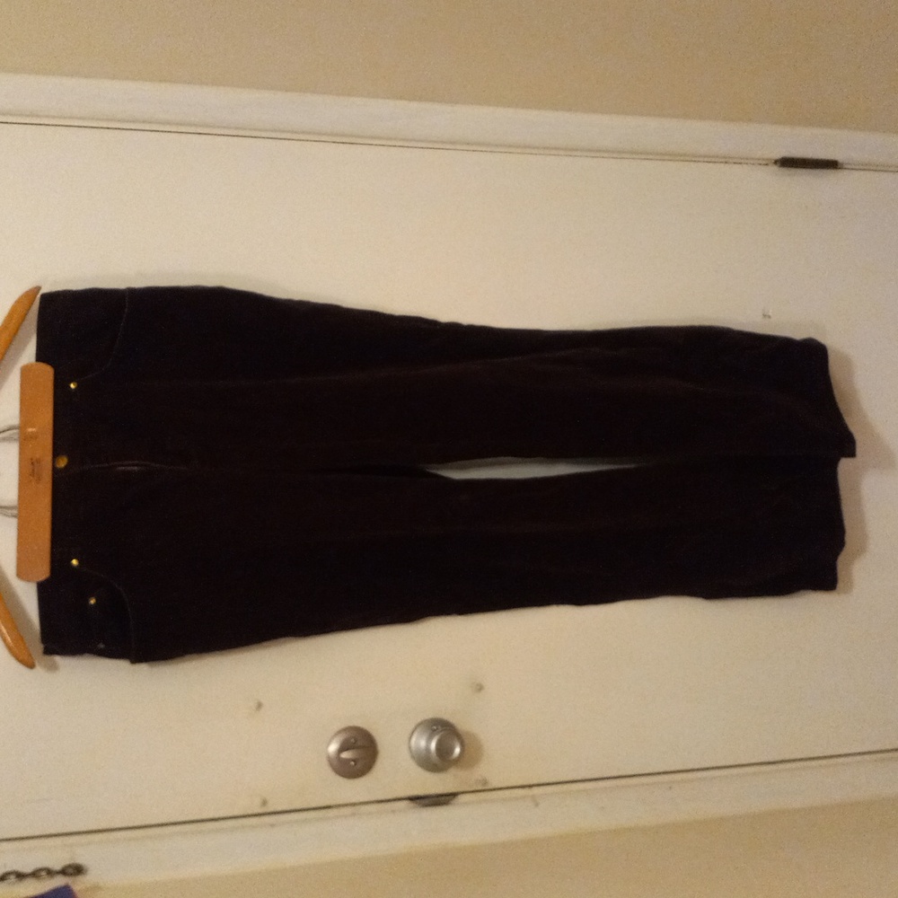 Corduroy Style Brown Pants